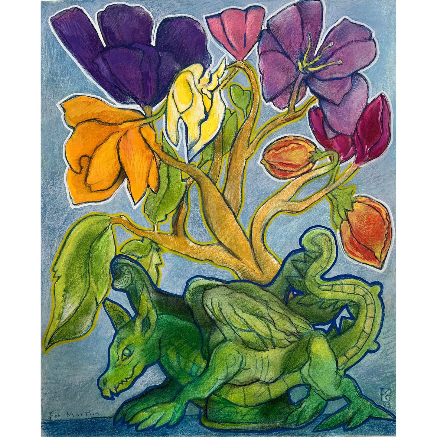 The Dragon Vase by Michael Kronenberg