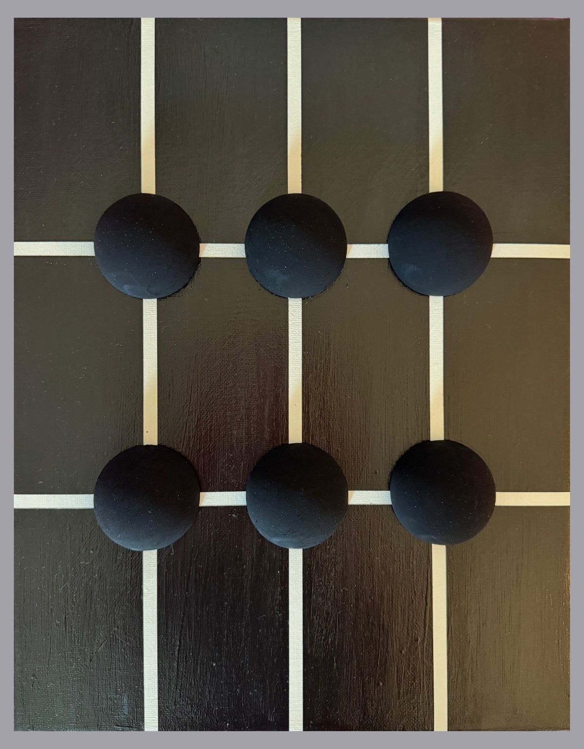 "Gridded Orbs" Nancy Caton
