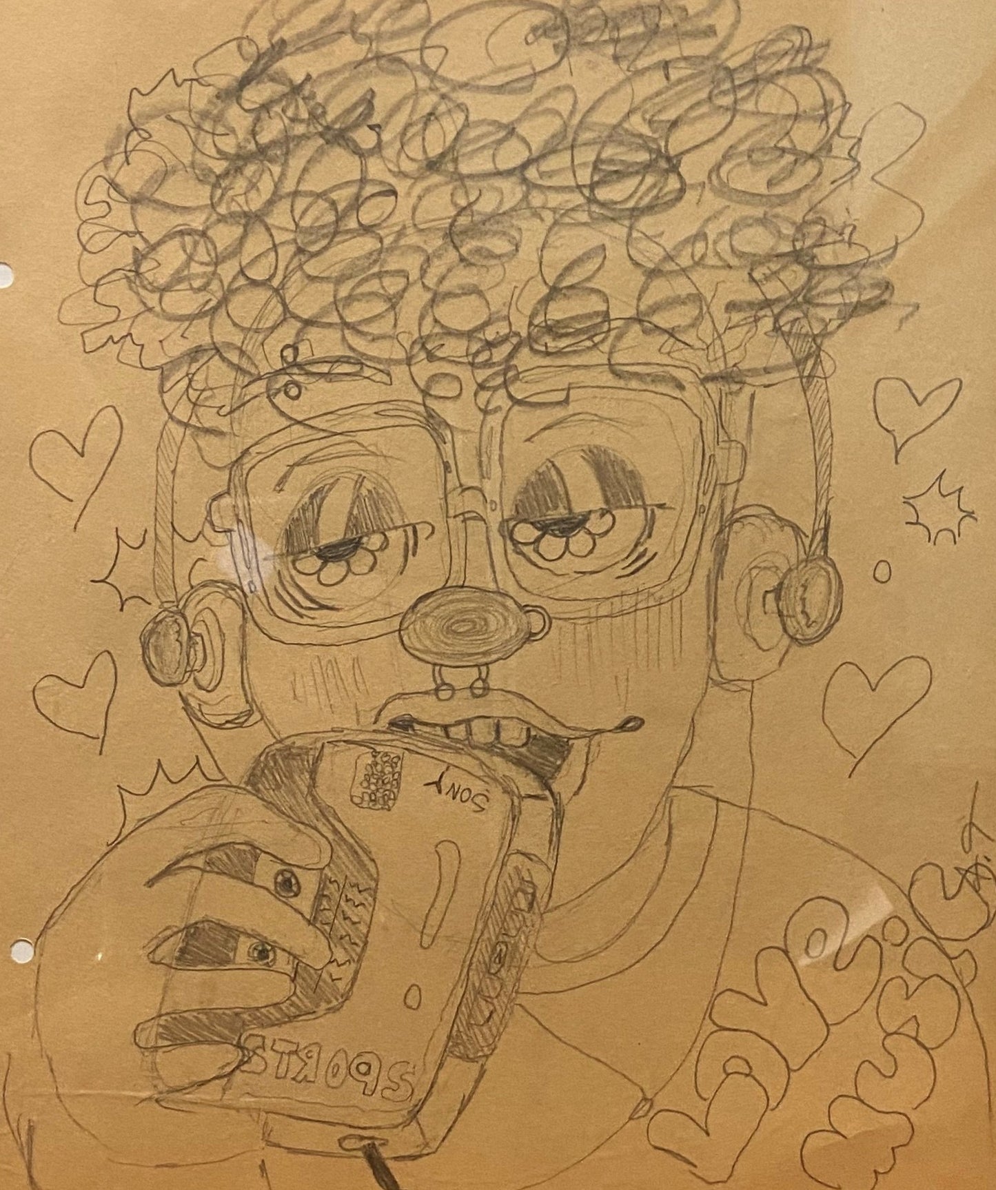 First Self Portrait by Amina Toole