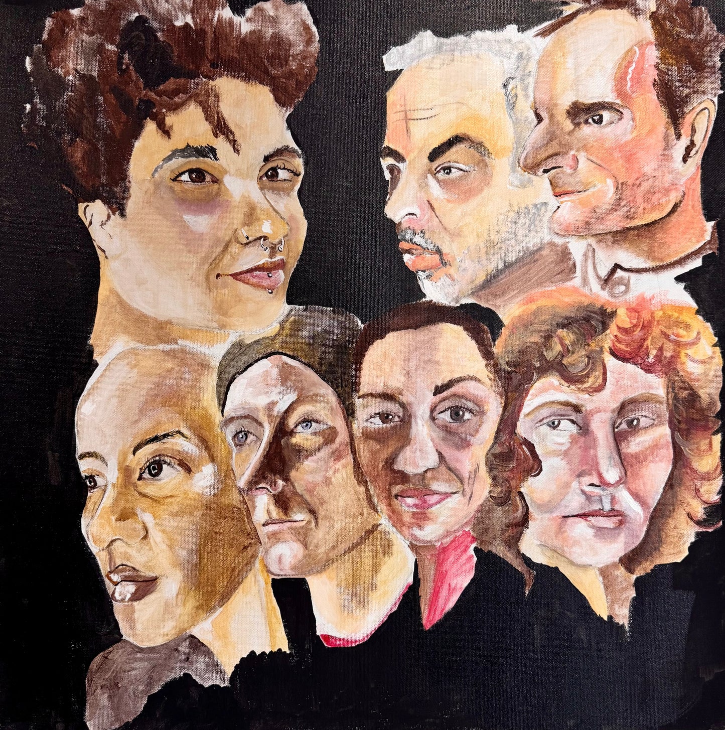 "Portrait of the Artists" Billie Hill