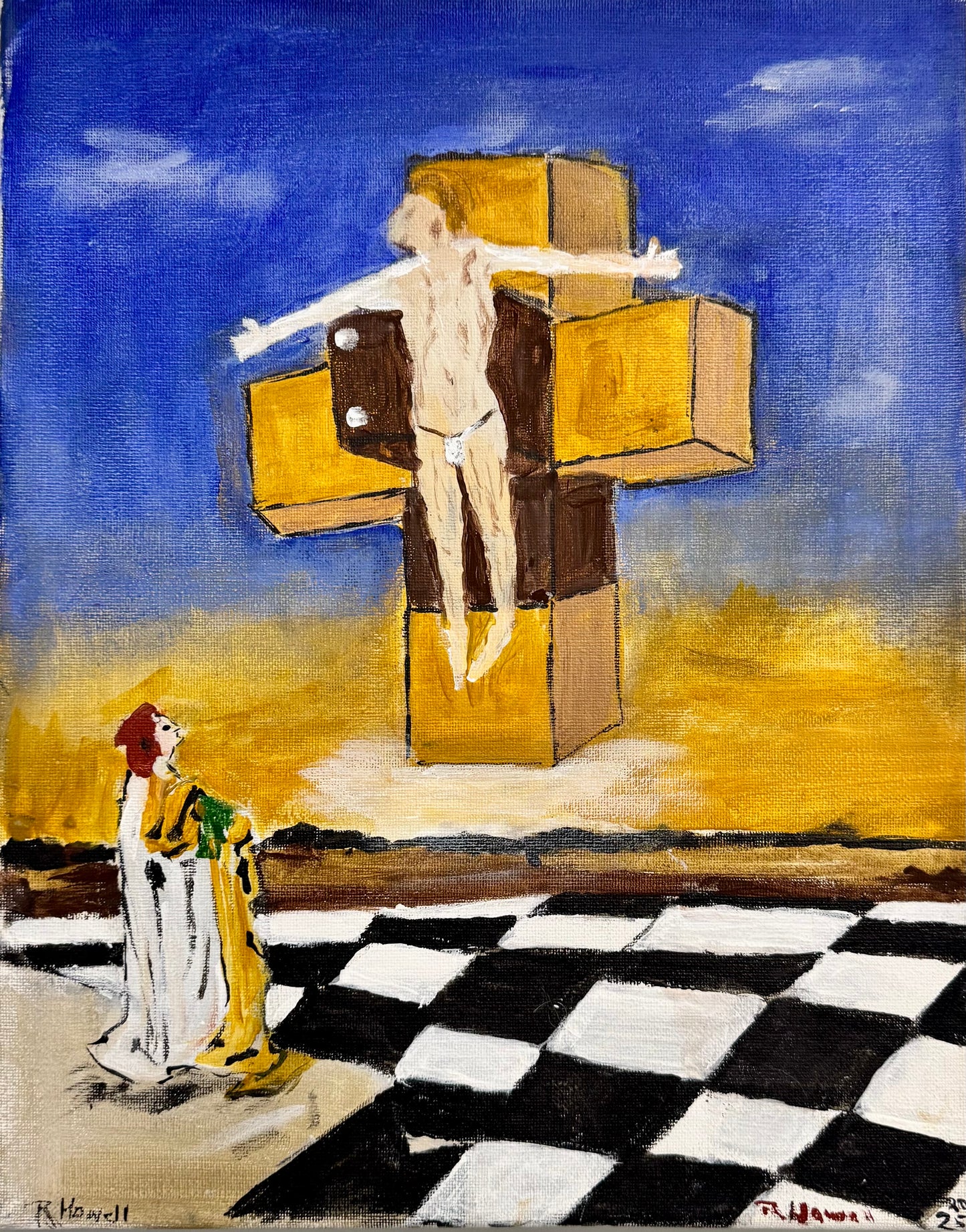 "Christ and the Tesseract" Russell Howell