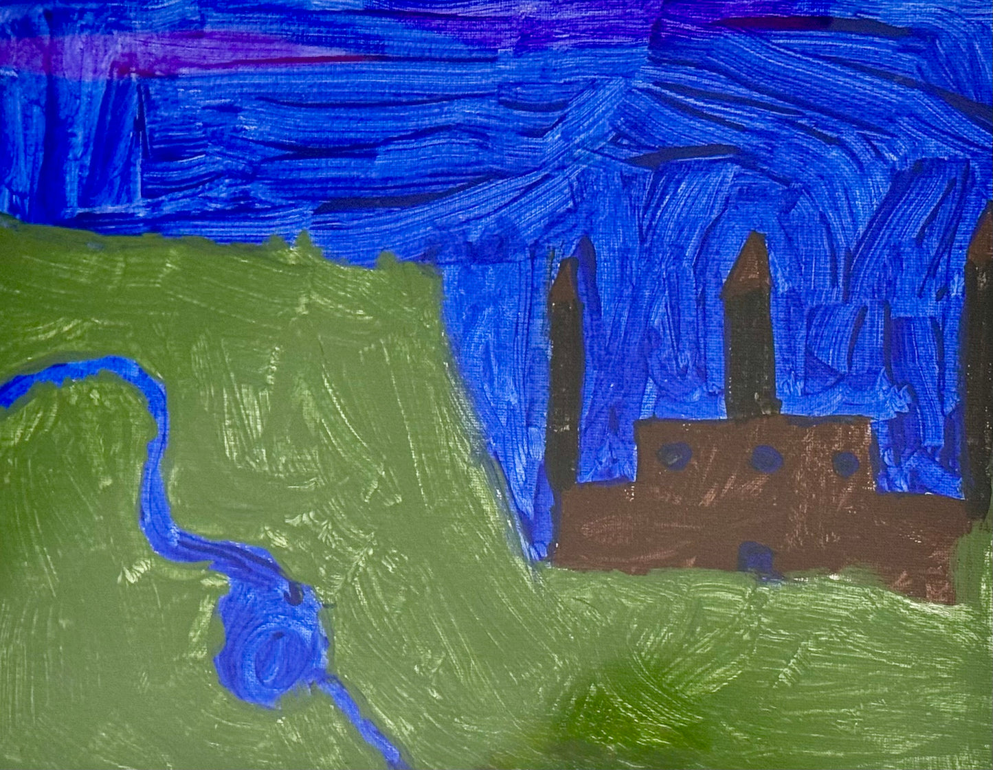 "Castle in the Distance" Gabriel Bishop