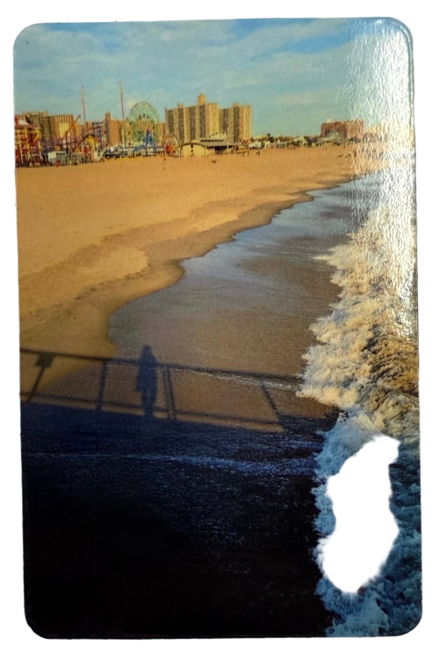 "My Shadow on the Sand" Ingrid Ortiz