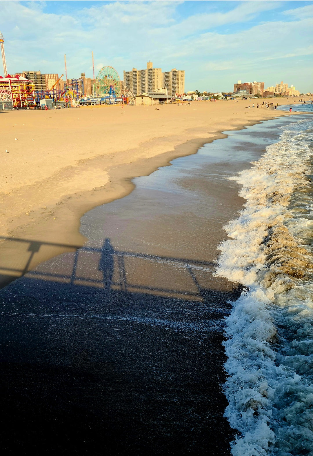 "My Shadow on the Sand" Ingrid Ortiz