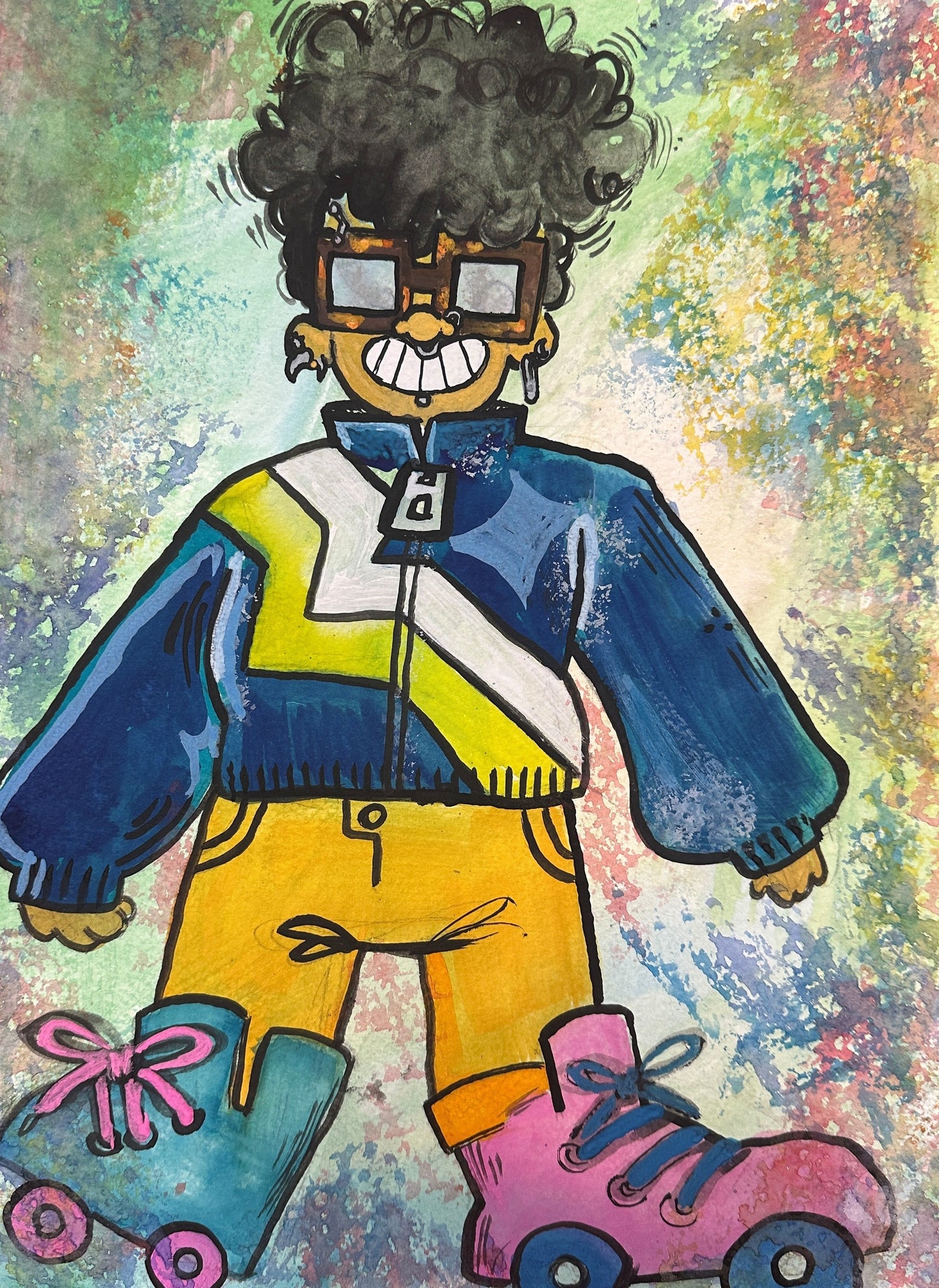 Self Portrait by Amina Toole