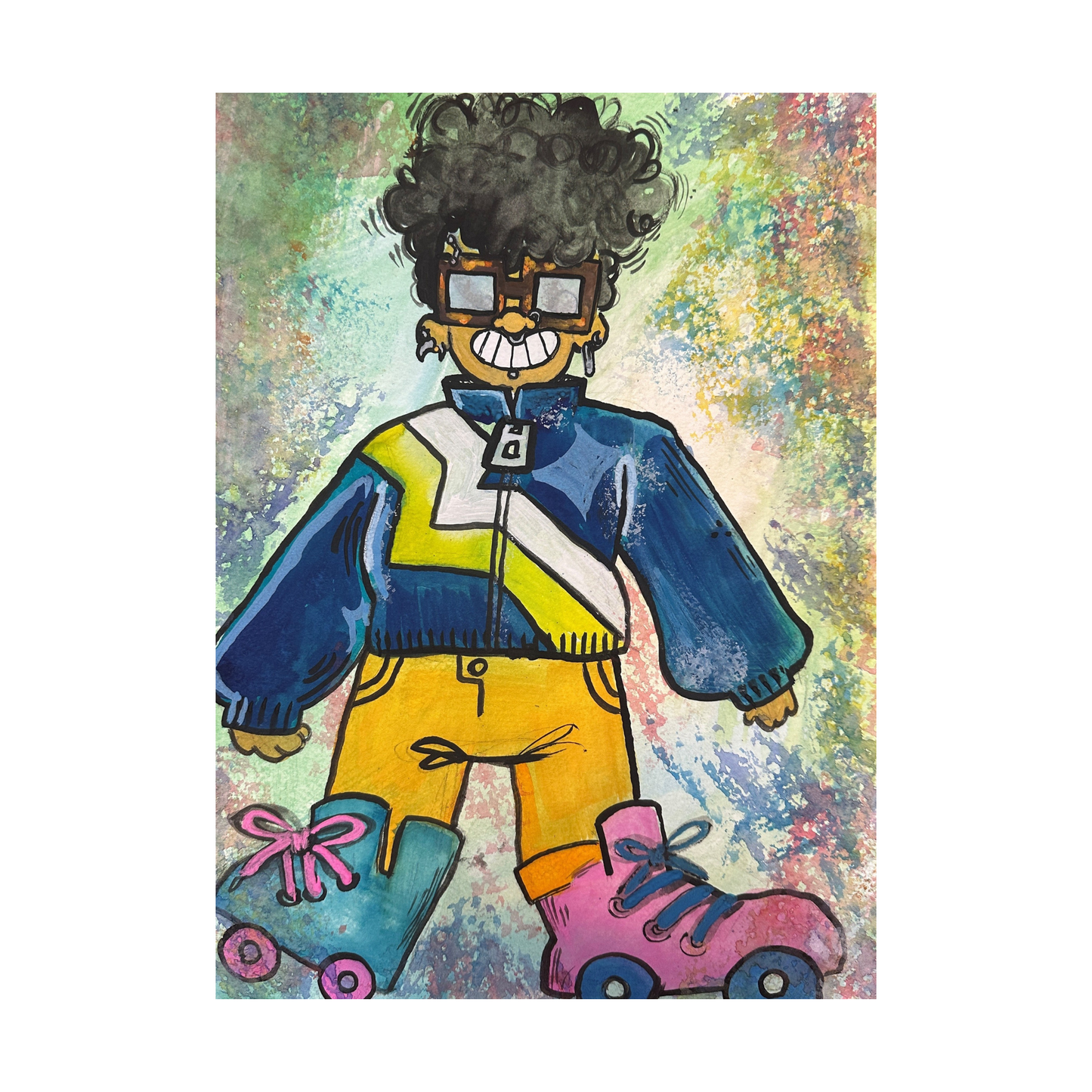 Self Portrait by Amina Toole