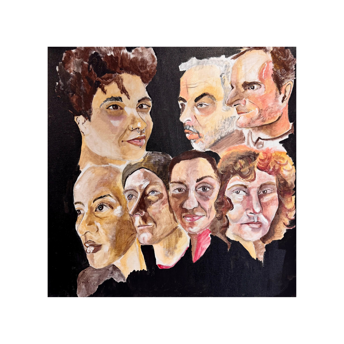 "Portrait of the Artists" Billie Hill
