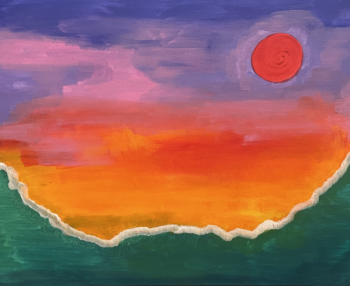 "Sunset" by Shima Begum
