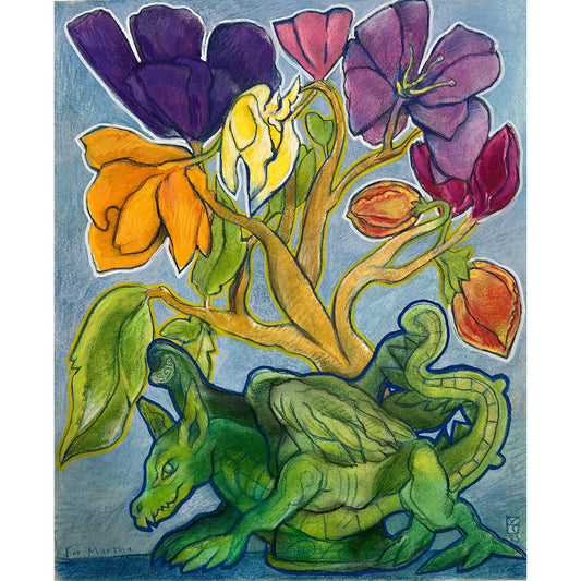 The Dragon Vase by Michael Kronenberg