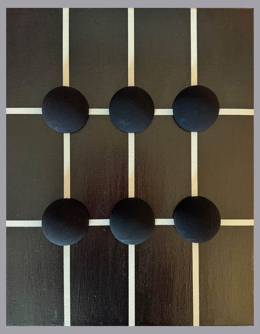 "Gridded Orbs" Nancy Caton