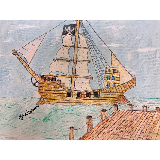 Pirate Ship by Ira Brewer