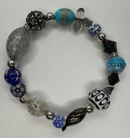 Beaded Bracelet by Christine Civil