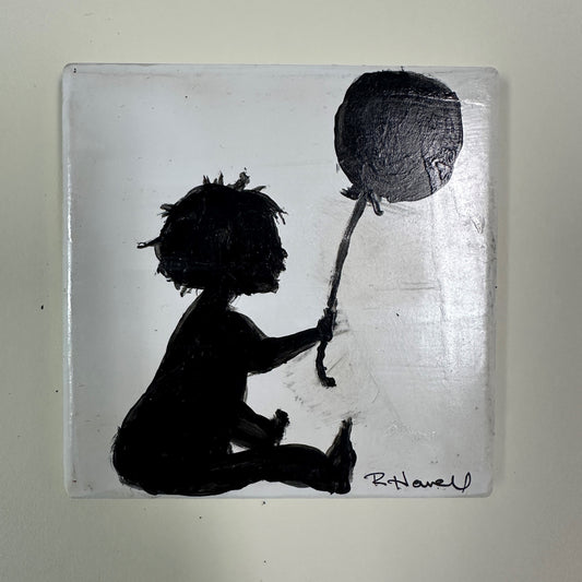 Ceramic Coaster by Russell Howell