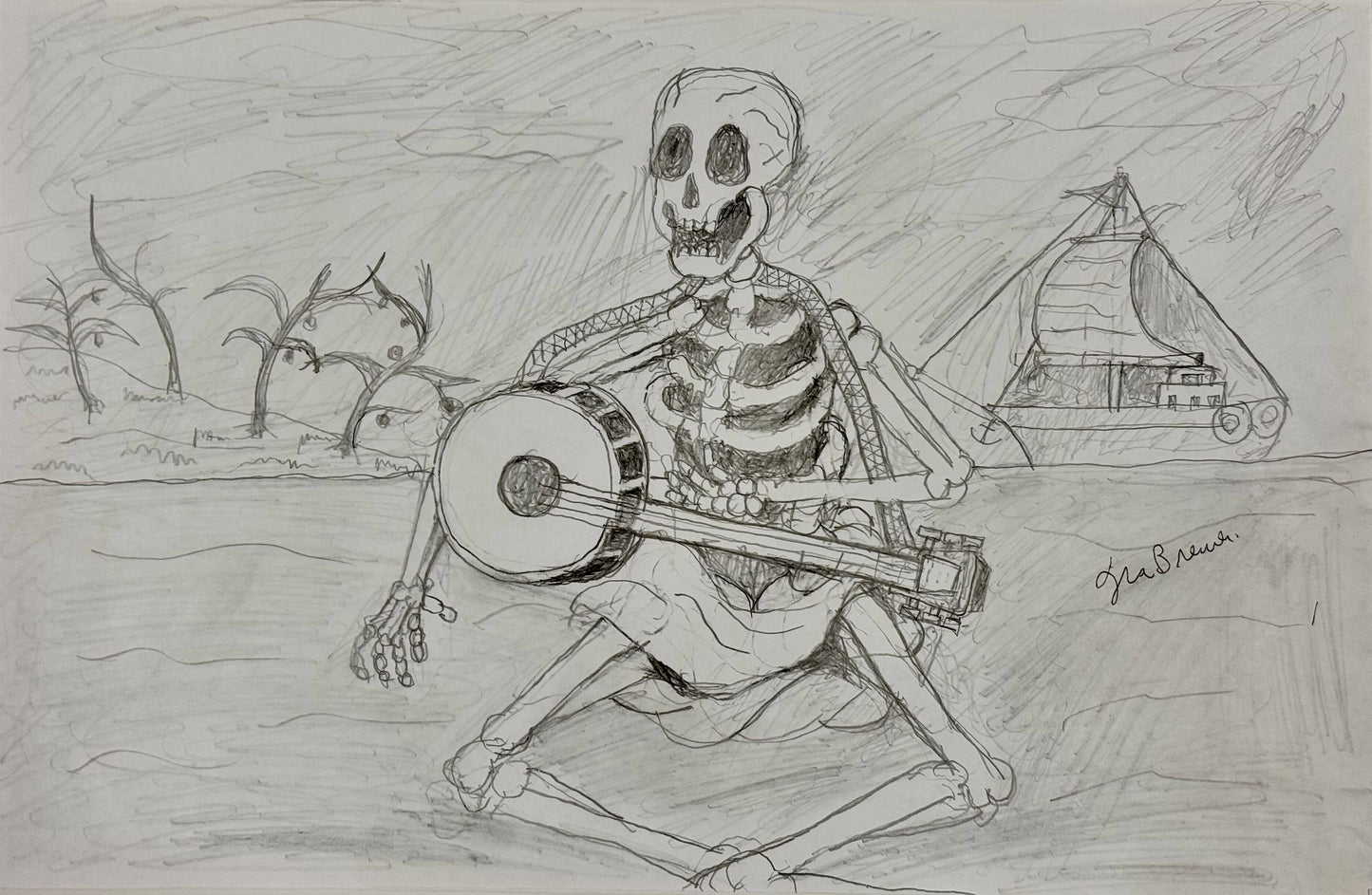 "Skeleton Hodown " Ira Brewer