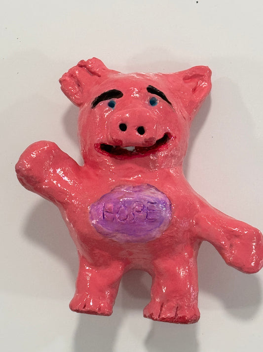 "Pink Piggy of Hope" Wellny Volmar