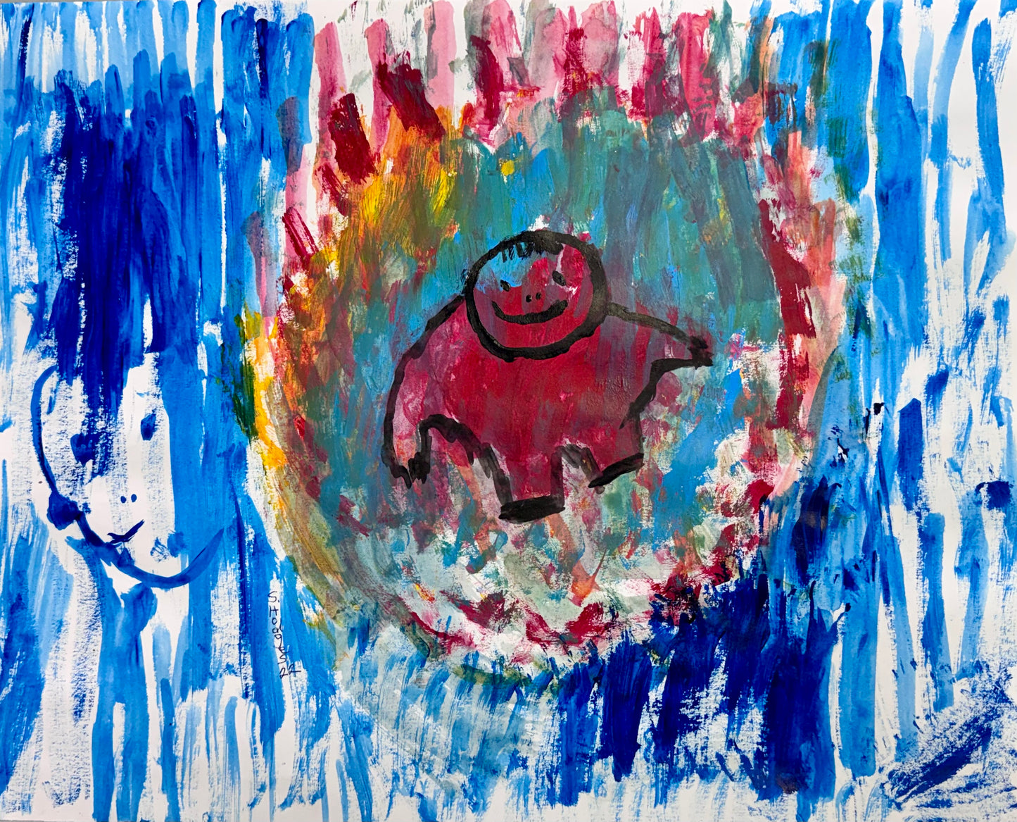 "Happy Monster" Shirley Hodges