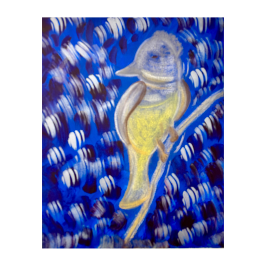 "Great Crested Fly Catcher" Kate Tanenbaum