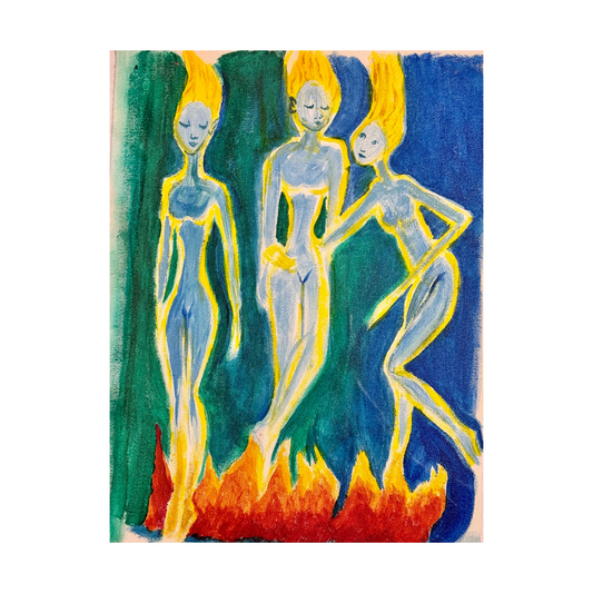 "Fire Sprites" Saida Dempster