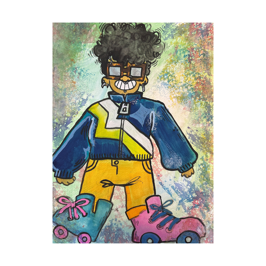 Self Portrait by Amina Toole