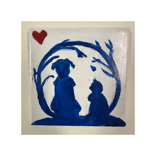 Ceramic Coaster by Russell Howell