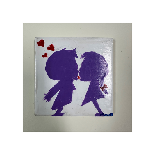 Ceramic Coaster by Russell Howell