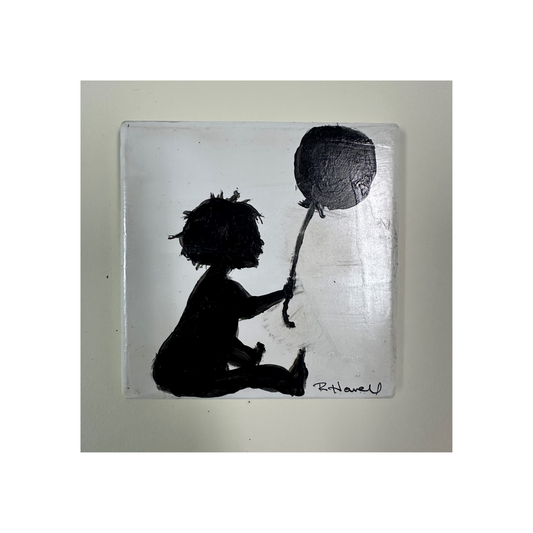 Ceramic Coaster by Russell Howell