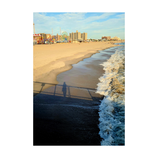 "My Shadow on the Sand" Ingrid Ortiz