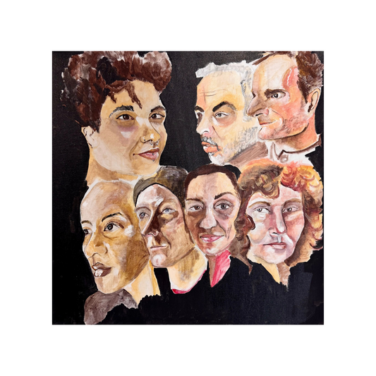 "Portrait of the Artists" Billie Hill