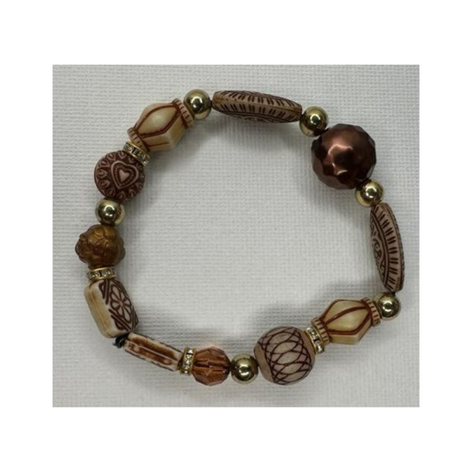 Beaded Bracelet by Christine Civil