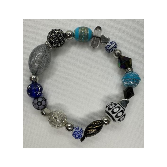Beaded Bracelet by Christine Civil